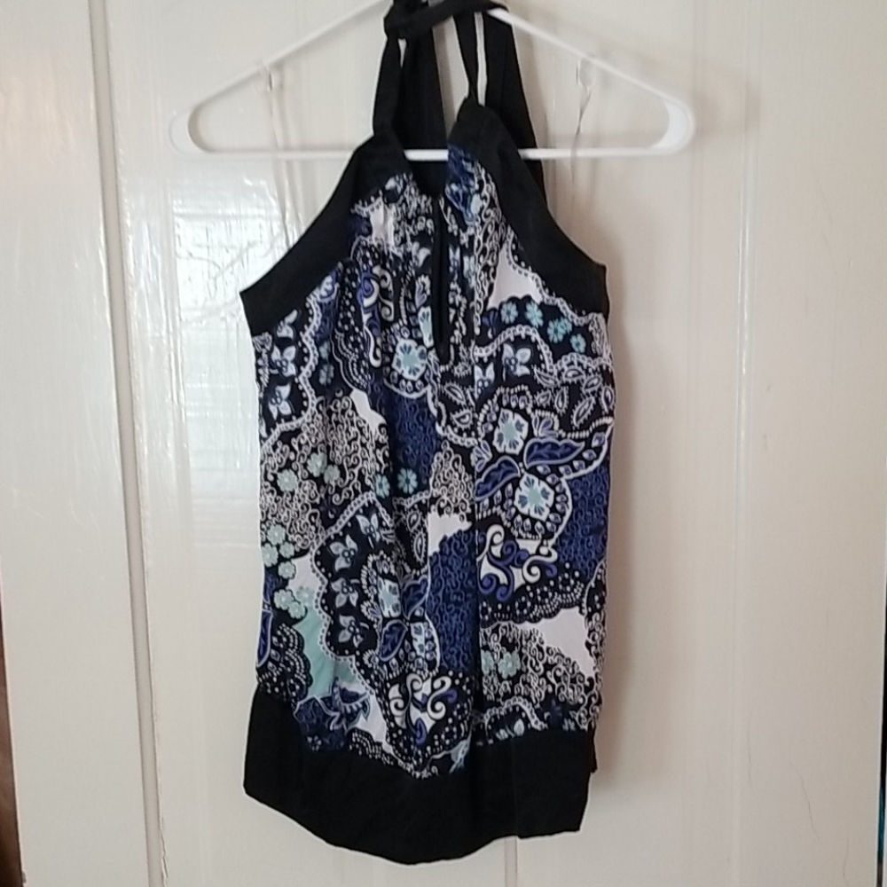 Inc Silk Halter Top